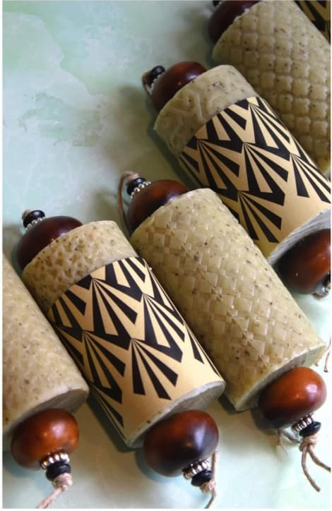 Savon sur corde au Musc blanc et au Miel