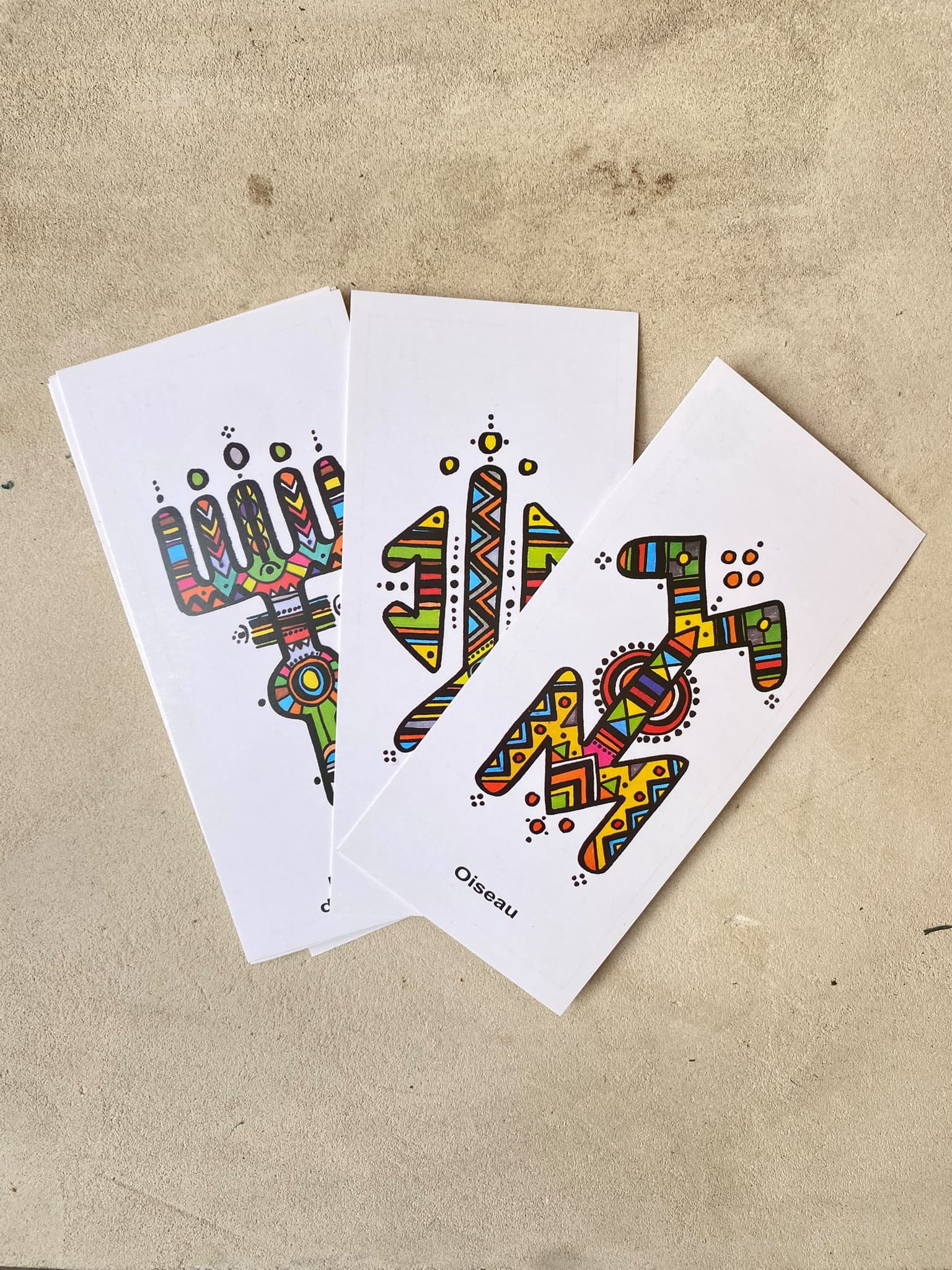 Cartes Postales Symboles Amazighs | Noureddine Hamouche
